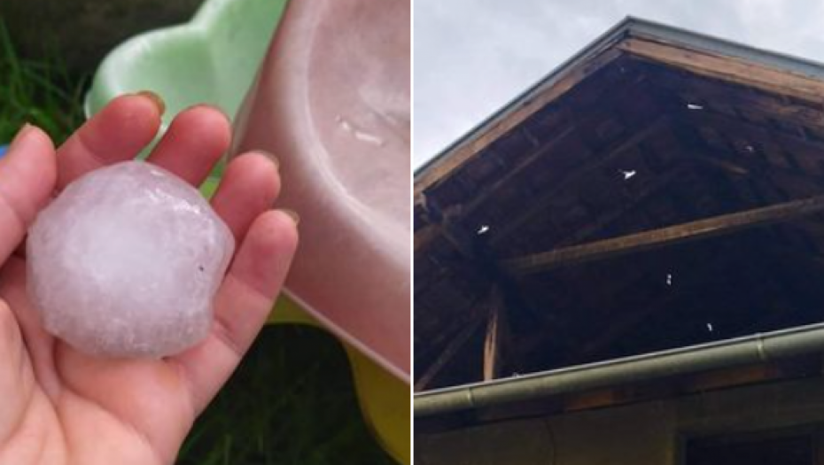 KAO U VUKOVARU 1991. Srbi zaprepašćeni šta je nevreme napravilo u selu kod Vrbasa, kao da su bombe padale