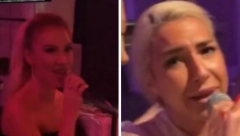 PRVI ROĐENDAN ĆERKE BOJANE RISTIVOJEVIĆ Specijalna torta za naslednicu, a mikrofona se latila i Jovana Jeremić (VIDEO)