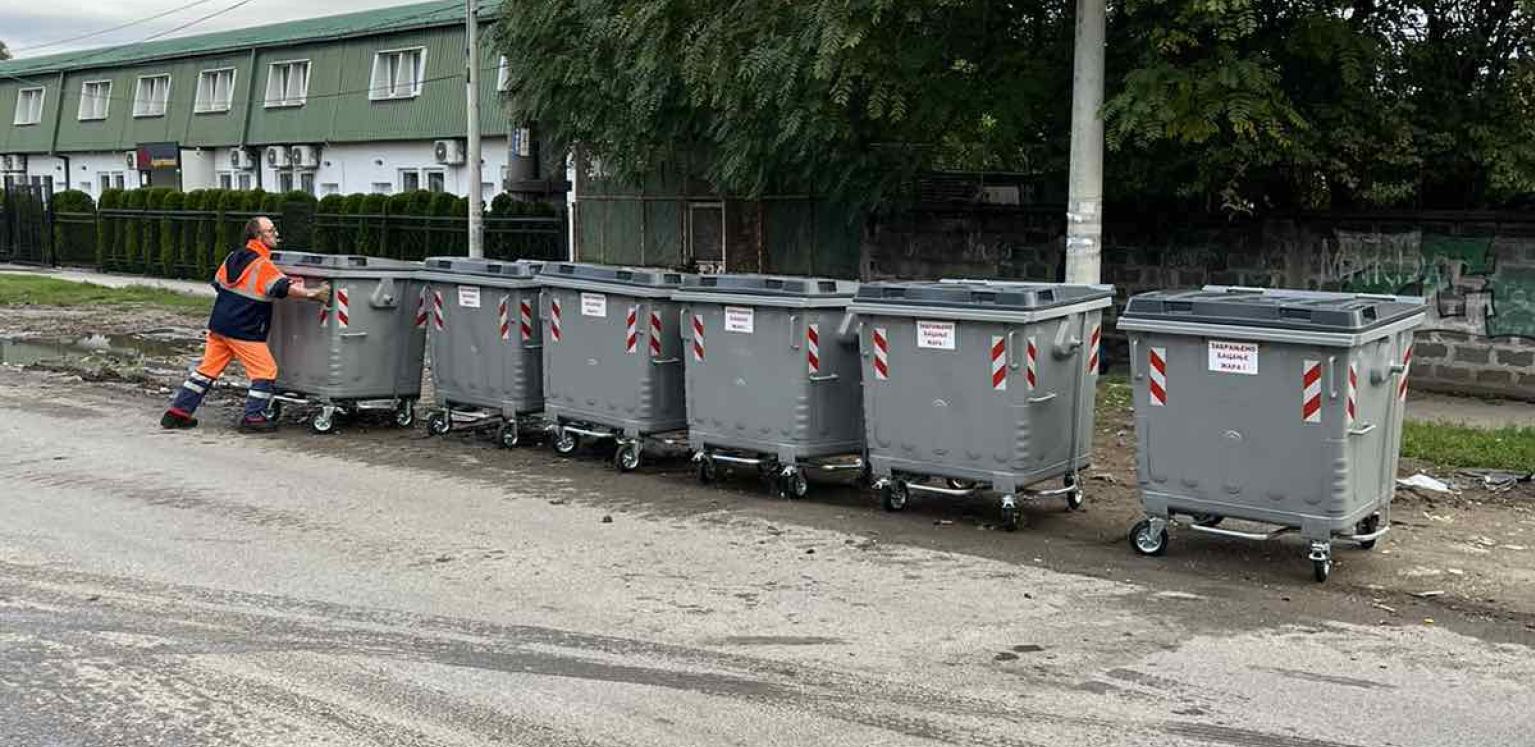 Novi kontejneri u Zemunu