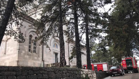 ČUDO U HRAMU SVETOG VASILIJA Buknuo požar, a onda se desilo nešto neverovatno (FOTO)