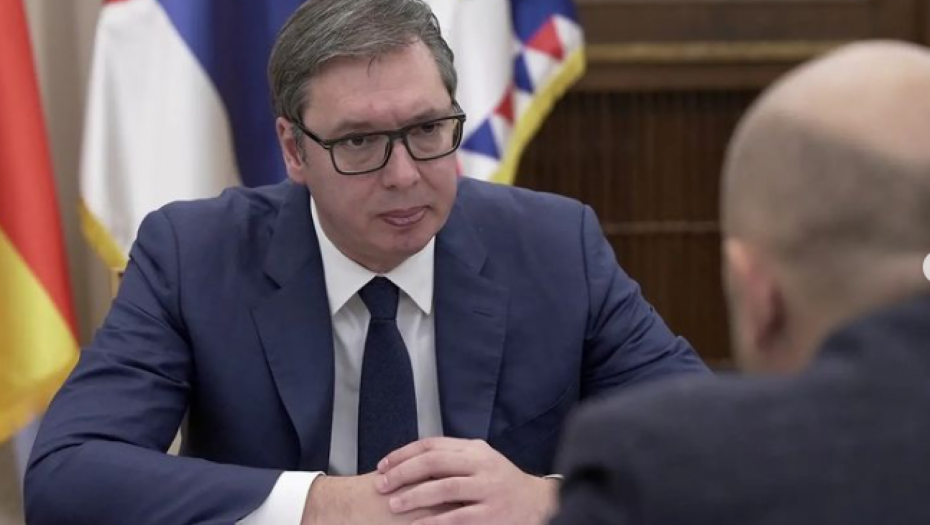 SRBIJA NASTAVLJA SA ODGOVORNOM POLITIKOM Vučić sa Saracinom o dijalogu Beograda i Prištini