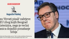 PLENKOVIĆ STOJI IZA USTAŠKE KAMPANJE PROTIV VUČIĆA I SRBIJE Kolumnista "Jutarnjeg lista"  traži da se ukine finansijska podrška Srbiji i zaustavi na evropskom putu (FOTO)