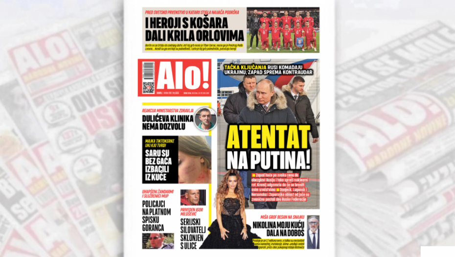 TAČKA KLJUČANJA! RUSI KOMADAJU UKRAJINU, ZAPAD SPREMA KONTRAUDAR Atentat na Putina!
