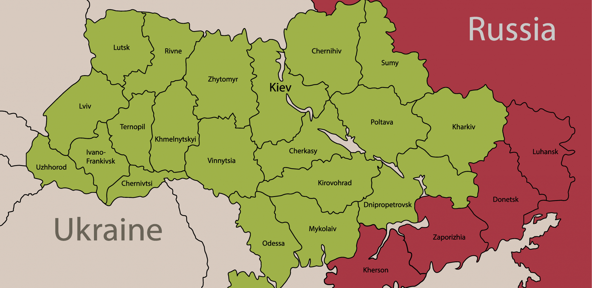 NIJE PUTIN JEDINI... Ukrajina je kao slatka torta - mnogi bi da uzmu barem jedno parče