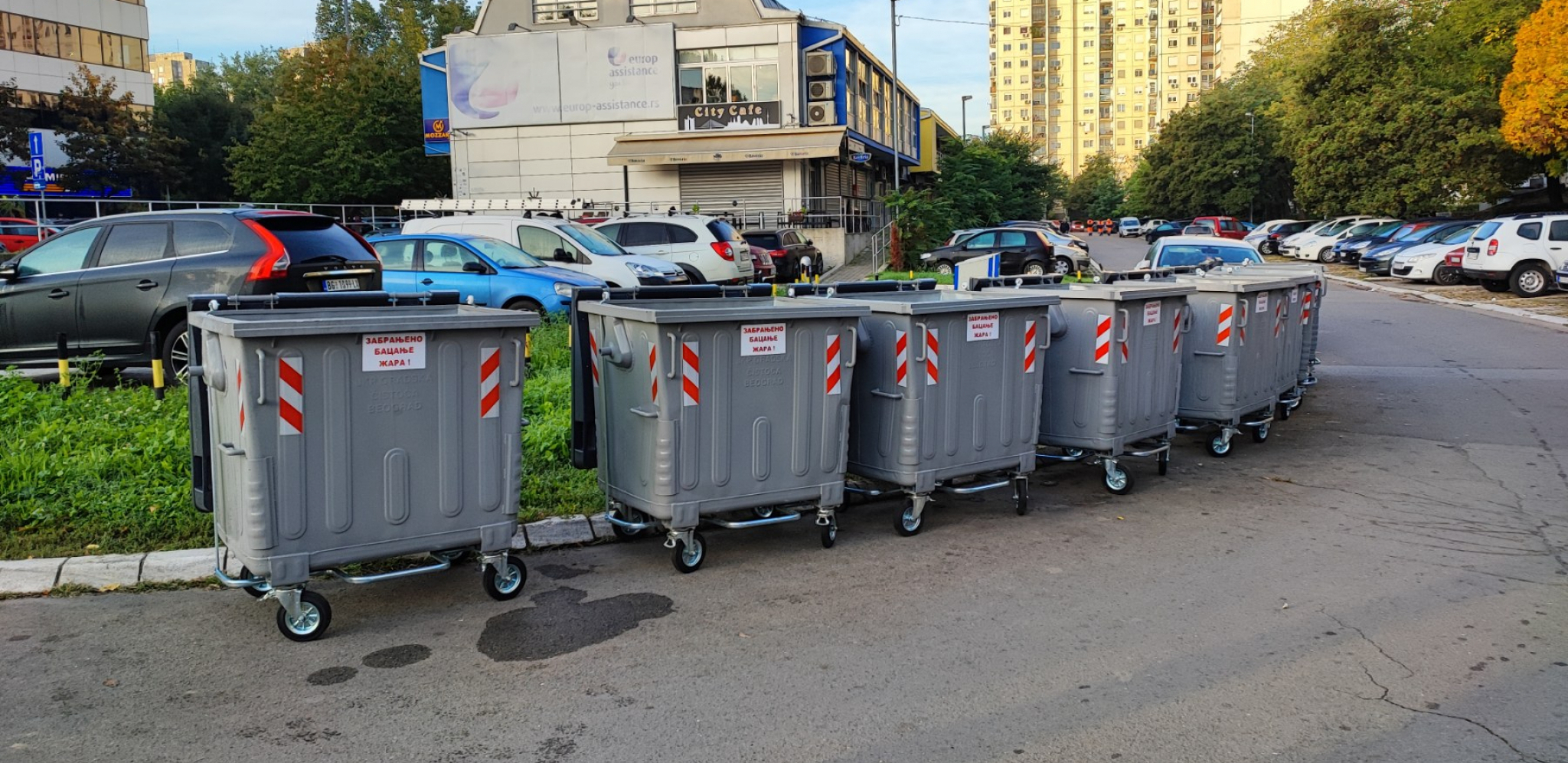 Novi kontejneri u opštini Novi Beograd