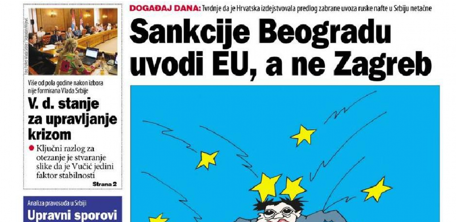 SRAMNO! Tajkunska novina brani ustašu Plenkovića po svaku cenu!