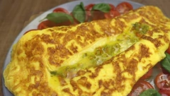 NEMA LEPŠEG DORUČKA Omlet iz rerne sa svim sastojcima iz frižidera, a bez kapi ulja