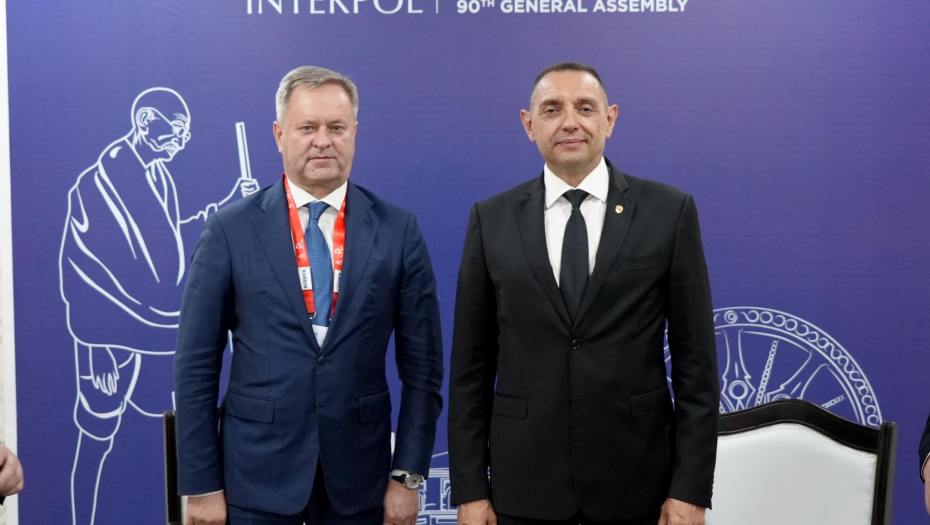 SRBIJA I RUSIJA NASTAVLJAJU SARADNJU Vulin razgovarao sa Gorodovim, zamenikom glavnog tužioca RF (FOTO)