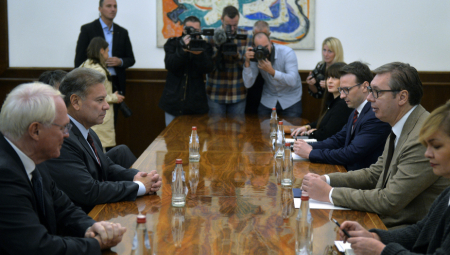 ESKOBAR DANAS U BEOGRADU Sastao se sa predsednikom Vučićem (FOTO)