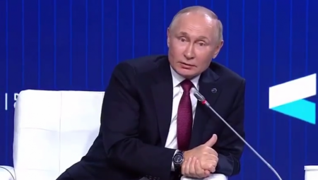 ZAPAD PONIŽEN DO KRAJA Putin ispričao vic o sankcijama Rusiji - Tata, zašto je hladno? (VIDEO)