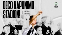 CRNO-BELI ZOVU NAJMLAĐE Partizan želi pun stadion protiv Slovackog, uputio poziv svim školama