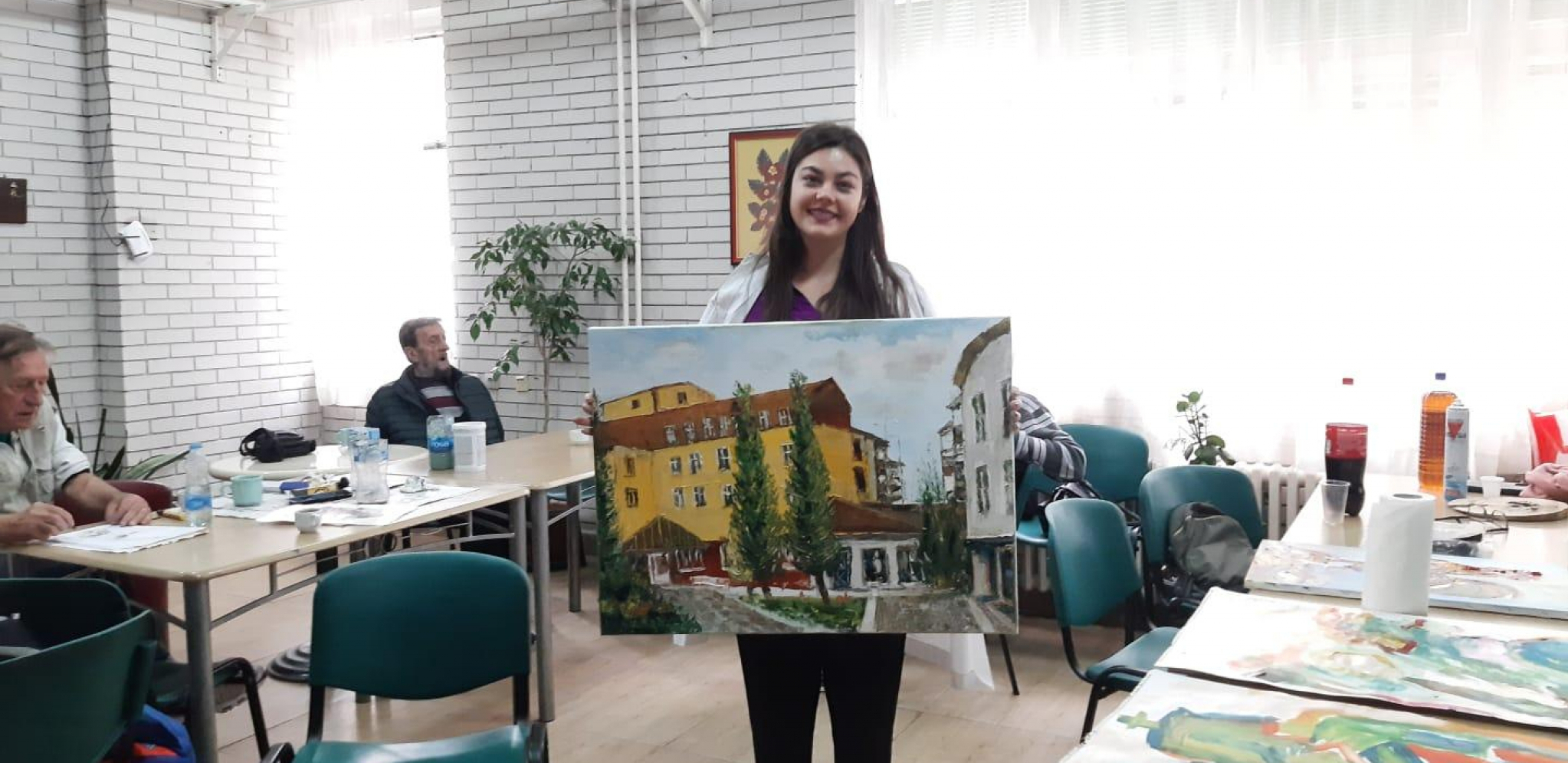 JESEN ŽIVOTA: Akademski slikari poklonili umetnička dela staračkom domu