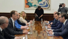 VUČIĆ SE SASTAO SA DELEGACIJOM MMF: Srbija ostaje posvećena radu i reformama za dalji stabilan finansijski rast (FOTO)