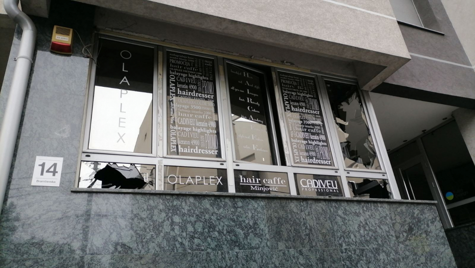 ALO! NA MESTU STRAVIČNE EKSPLOZIJE Posle bombe frizerski salon potpuno demoliran, vlasnik poručuje da nema neprijatelje (VIDEO)