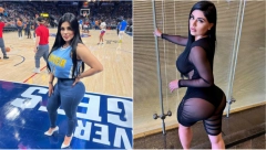 PO*NO GLUMICA ODLEPILA NA SRBINA Zvezda filmova za odrasle pozirala u dresu Nikole Jokića (FOTO)