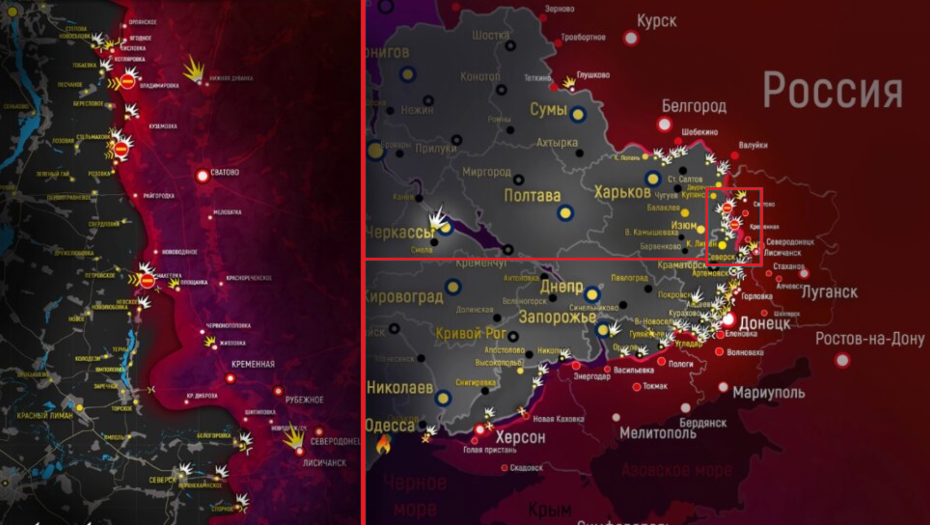 GORI CEO FRONT Objavljen najnoviji ratni izveštaj (MAPA)