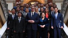 PREDSEDNIK VUČIĆ SA PREDSTAVNICIMA KINESKIH KOMPANIJA Naše zemlje će uvek biti iskreni prijatelji!