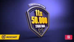 Budi u timu koji ne gubi - svakog dana Mundijala Mozzart deli 11 puta po 50.000 dinara