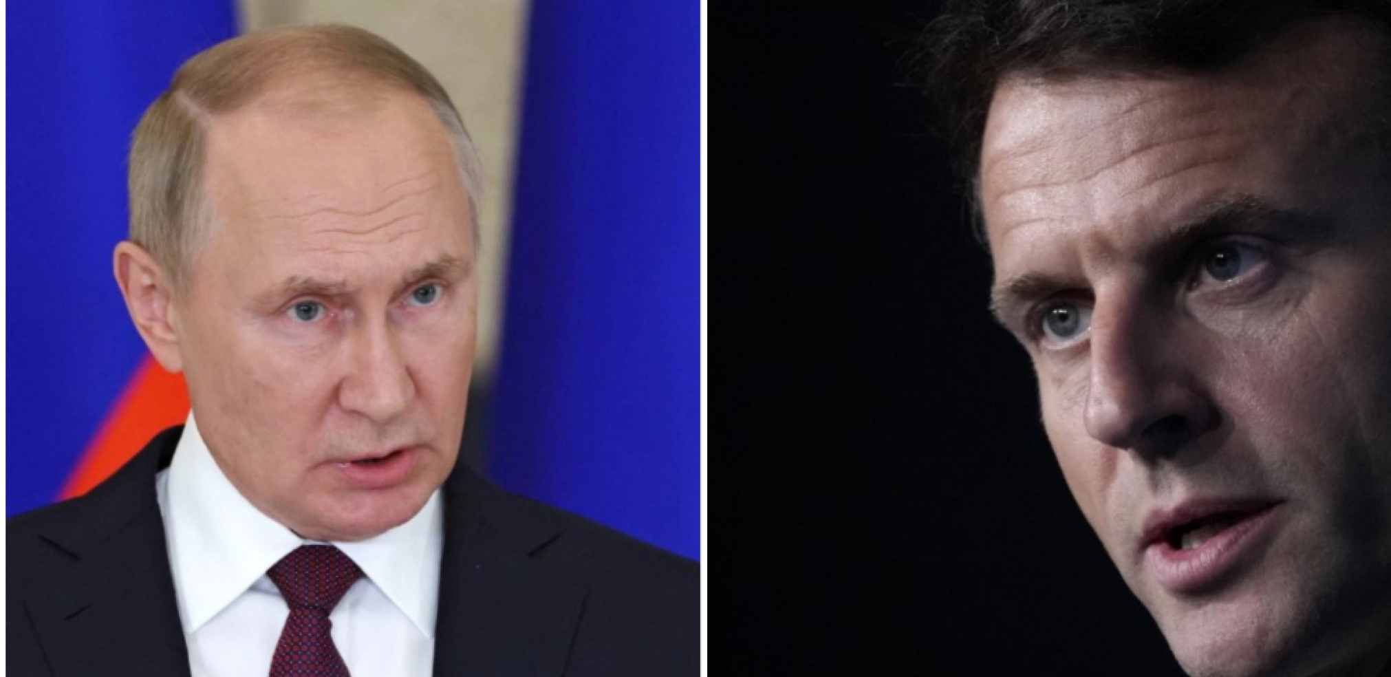 KIJEV OSUO DRVLJE I KAMENJE NA MAKRONA Stigao hladan tuš iz Francuske - Putin je prioritet