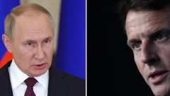 KIJEV OSUO DRVLJE I KAMENJE NA MAKRONA Stigao hladan tuš iz Francuske - Putin je prioritet