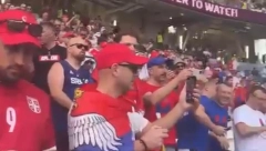 JAKA PODRŠKA ZA PIKSIJA I MOMKE "Orlovi" nisu sami u Kataru, srpske zastave na sve strane