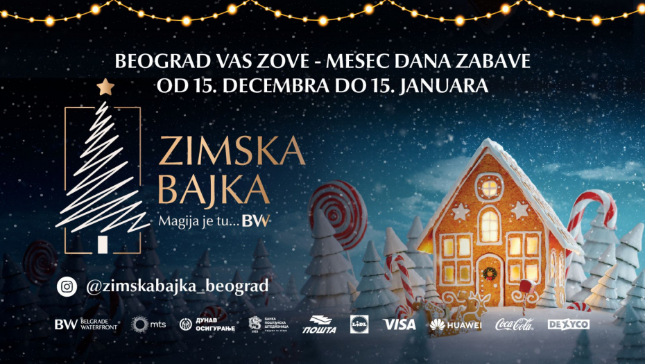 ZIMSKA BAJKA: Bogat program i praznici za pamćenje