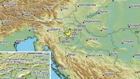 ZEMLJOTRES POGODIO ZAGREB Treslo se u Hrvatskoj