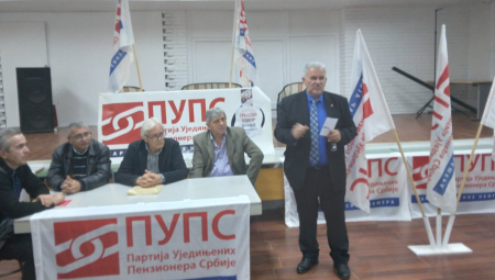 Na čelu Gradskog odbora Gradimir Jovanović:PUPS Vranje drži u rukama Barjak socijalne pravde na jugu Srbije