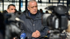 Gradonačelnik Bakić obišao novoizgrađeni Turističko-manifestacioni trg u Čantaviru (FOTO)