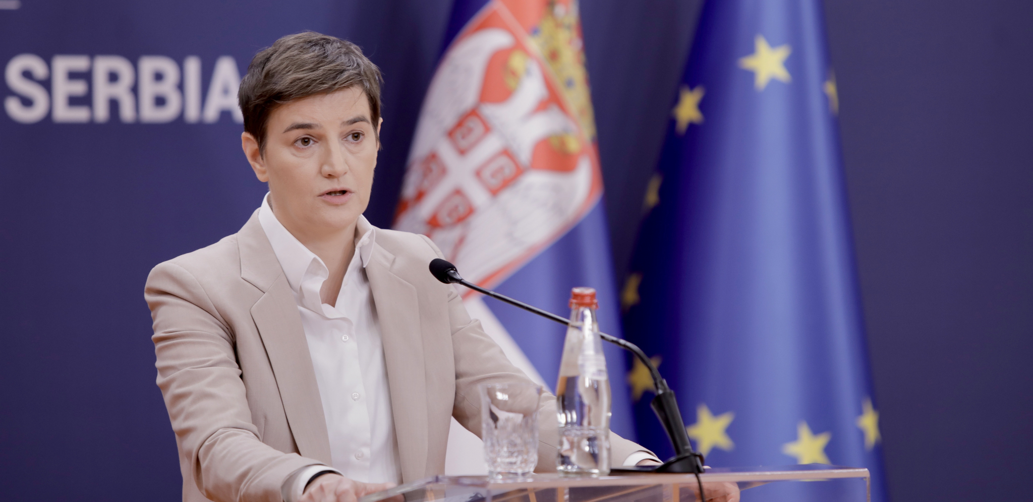 PREMIJERKA BRNABIĆ: Kurti ima ambiciju da izazove oružane sukobe (VIDEO)