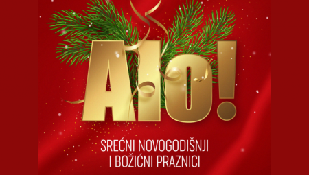 SREĆNA VAM NOVA 2023. GODINA Puno zdravlja i ljubavi svojim čitaocima želi Alo! ekipa!