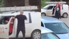 HIT SNIMAK Topalko zaustavljao automobile, pa počeo da peva prolaznicima (VIDEO)
