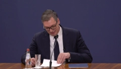 VUČIĆ STIGAO U PREDSEDNIŠTVO Uručeno mu pismo KFOR-a, evo kada će se oglasiti