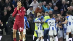 KOŠMARAN POČETAK 2023. ZA "REDSE" Brajton nokautirao Liverpul i odaljio ga od Lige šampiona, Everton nastavlja da tone
