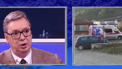 NAPADNUTI SU ZATO ŠTO SU SRBI! Vučić: Jedini razlog zašto su ta deca napadnuta je što su bili naoružani srpskim hrastovim drvetom!