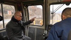 MINISTAR VESIĆ SE UVERIO: Pruga kod Pirota potpuno sanirana