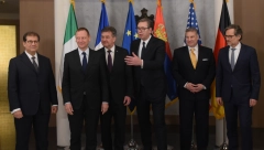 USLEDIĆE RAZGOVOR Specijalni izaslanici stigli kod Vučića (FOTO)