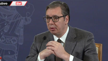 CELA SRBIJA GLEDALA PREDSEDNIKA
