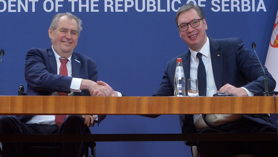 ZEMAN JE PRAVI PRIJATELJ SRBIJE Vučić na otvaranju Češkog doma: Bio je uz nas samo kada su hrabri bili uz nas