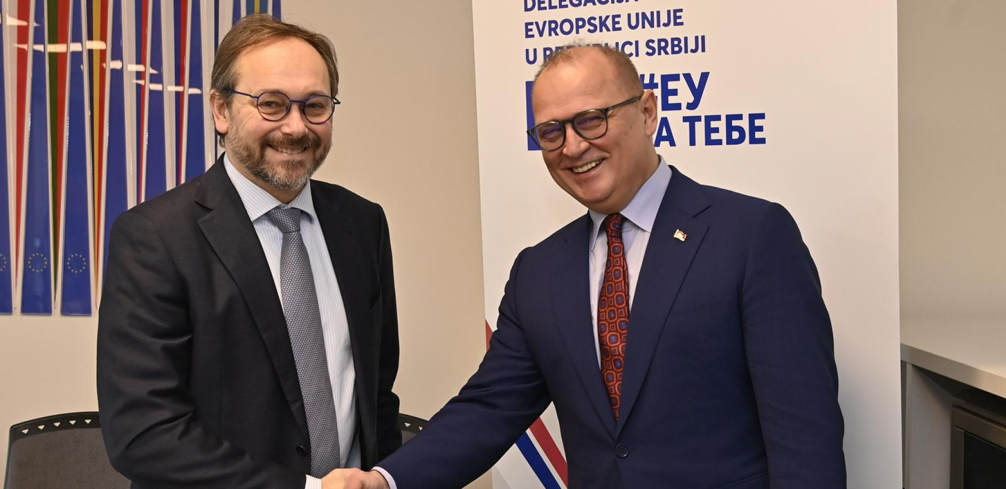 Vesić sa Žiofreom o usaglašavanju zakona sa tekovinama EU