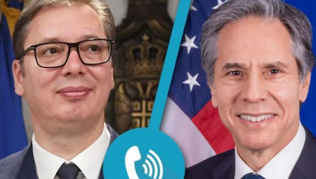 VUČIĆ RAZGOVARAO SA BLINKENOM Važan razgovor o KiM sa američkim sekretarom!