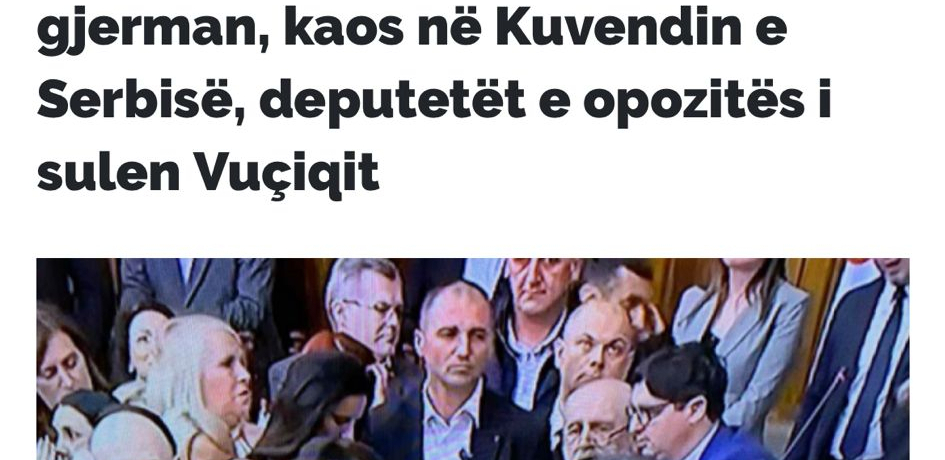 HAOS U BEOGRADU JE NAJBOLJI ZA NEZAVISNO KOSOVO Šiptarski mediji slave Boška Obradovića, Milicu Đurđević i Miloša Jovanovića! (FOTO/VIDEO)