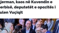 HAOS U BEOGRADU JE NAJBOLJI ZA NEZAVISNO KOSOVO Šiptarski mediji slave Boška Obradovića, Milicu Đurđević i Miloša Jovanovića! (FOTO/VIDEO)