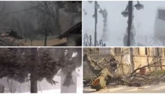 OLUJNO NEVREME PRAVI KARAMBOL PO SRBIJI Leteli krovovi s kuća, iščupano drveče, padaju kiša, grad i sneg (FOTO/VIDEO)