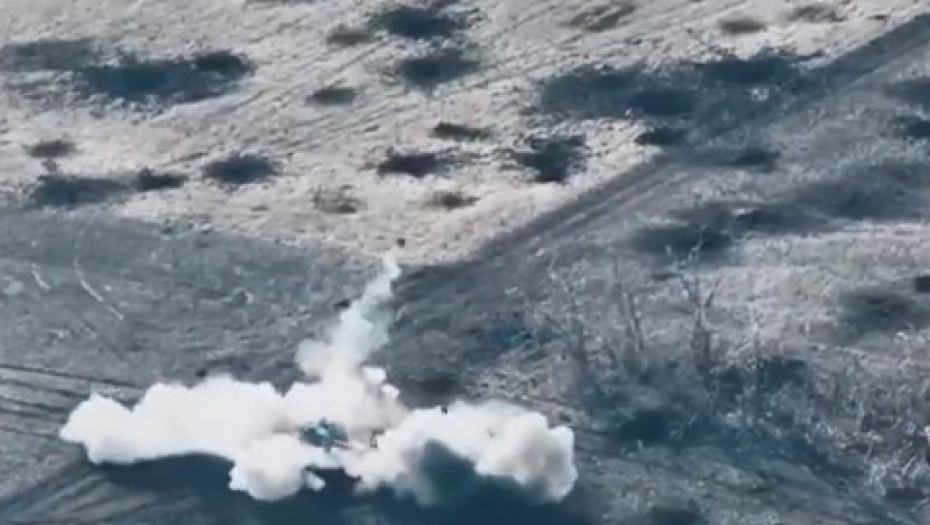 ZBRISANI SA LICA ZEMLJE U SEKUNDI Kamera zabeležila užase rata, Rusi u ofanzivi kod Harkova (VIDEO)