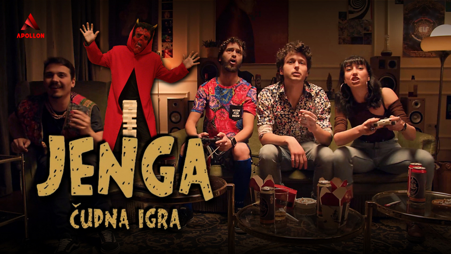 ZA DAN ZALJUBLJENIH STIŽE IGRA KOJA ĆE ZALUDETI ZEDOVCE, ALI I ONE KOJI SU ZAUVEK MLADI! „Jenga čudna igra“ – samo na Apollonu, film koji će obeležiti ovu generaciju!