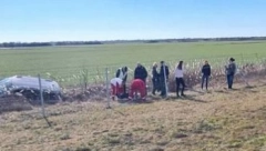 TEŠKA NESREĆA KOD ŠIMANOVCA Automobil sleteo sa puta, završio na livadi, vozač i suvozač u bolnici