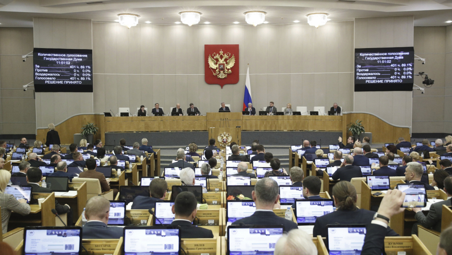 JEDNOGLASNO Ruska duma usvojila Putinov predlog o suspenziji START-a