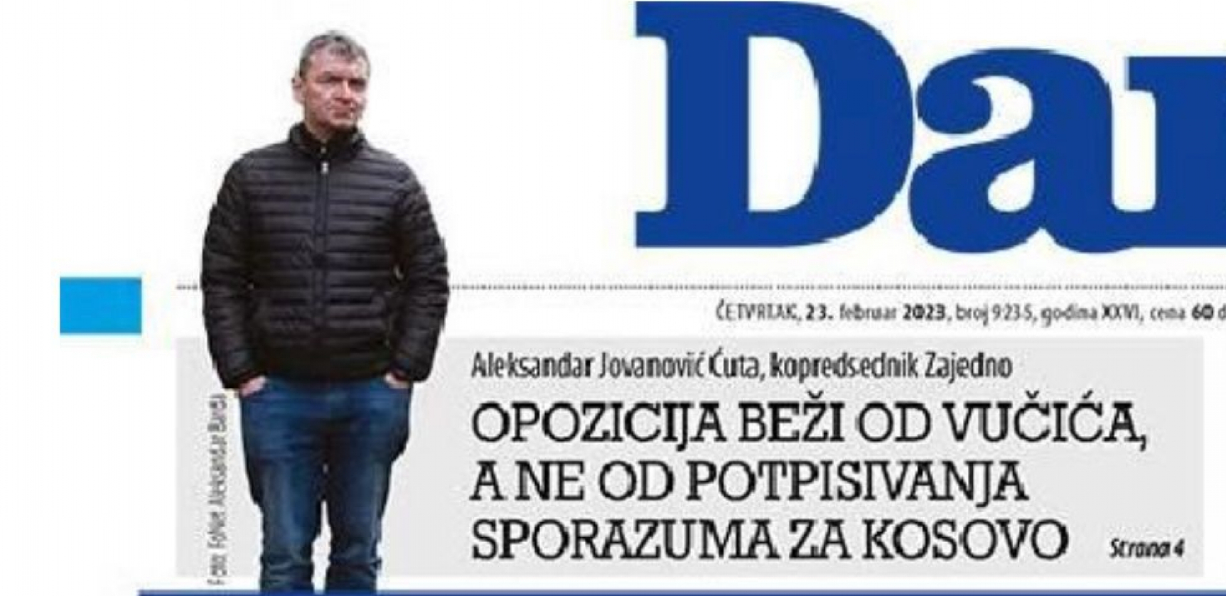 PALE MASKE! OPOZICIJA PRIZNALA DA NE MARI ZA SRBE NA KiM  "Ne bežimo od potpisivanja sporazuma, samo hoćemo da udarimo na Vučića"