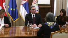 PREDSEDNIK VUČIĆ SA AMBASADORKOM BRITANIJE: Poziv na krunisanje kralja Čarlsa III posebna čast za našu zemlju (FOTO)